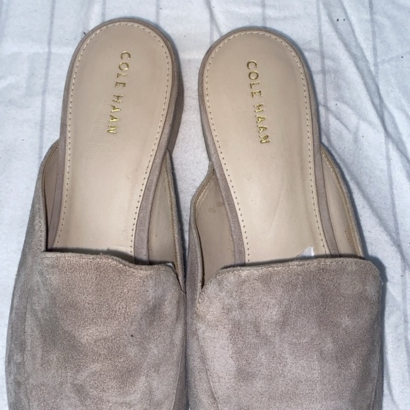 Cole Haan Women's Tan Suede Mules, Cole Haan
Women's Piper Mules size‎ 8B - Picture 3 of 12